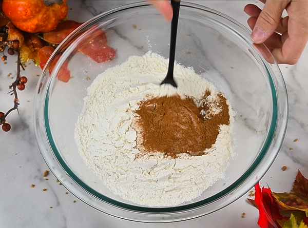 Maple Pumpkin Donuts - Step 2